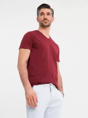 Cămaşă OMBRE OM-TSBS-0237 MARO