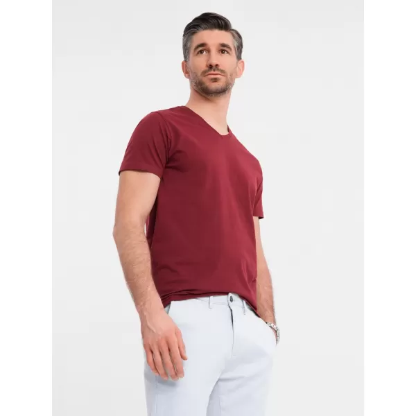  Cămaşă OMBRE OM-TSBS-0237 MARO 