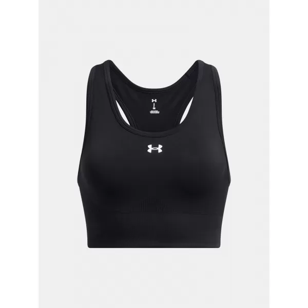  Sutien de damă UNDER ARMOUR VANISH SEAMLESS MID BRA 1384419-001 NEGRU 