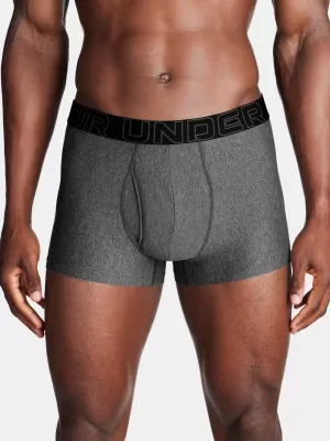 Boxeri pentru bărbați UNDER ARMOUR M PERF TECH 3IN (1KS) 1383877-025 GRI