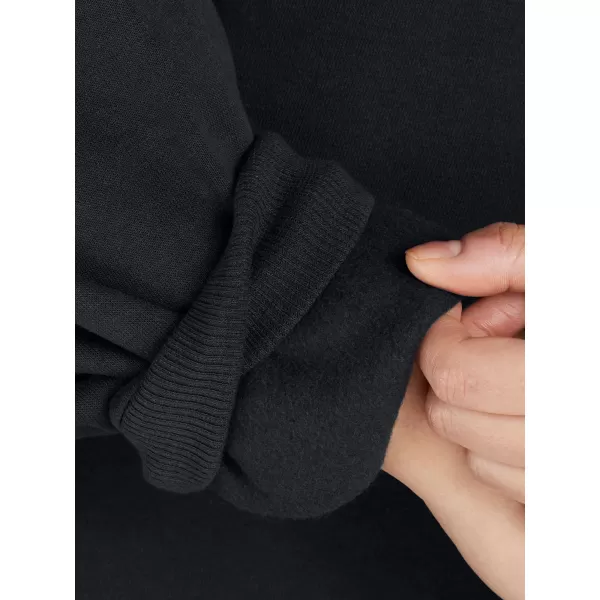  Hanorac de dama UNDER ARMOUR RIVAL FLEECE OS CREW NEGRU 