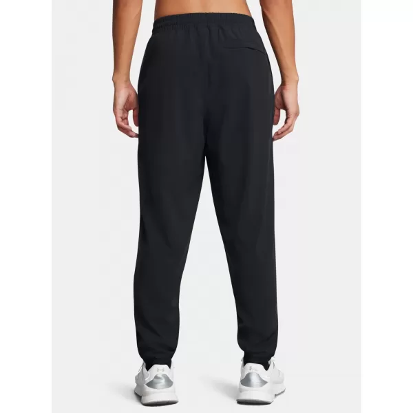  Pantaloni de trening pentru bărbați UNDER ARMOUR VIBE WOVEN JOGGER 1386557-001 NEGRU 