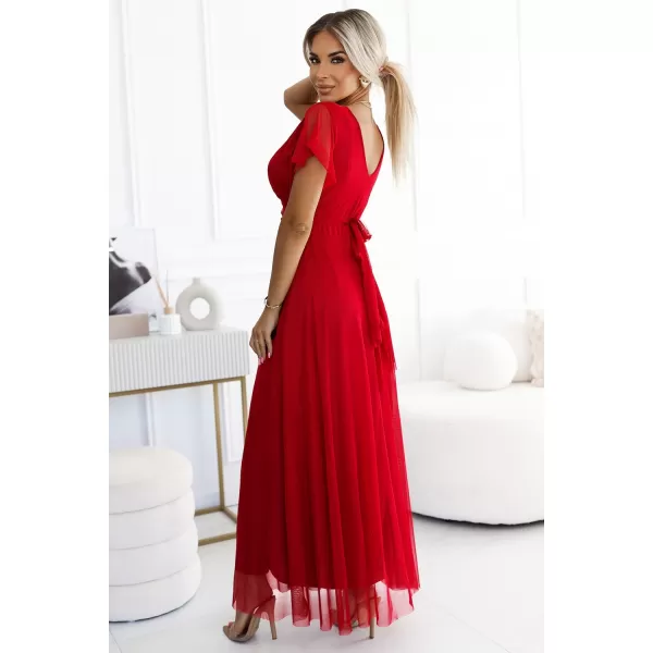 Rochie NUMOCO NASTIA 562-7 ROŞU 