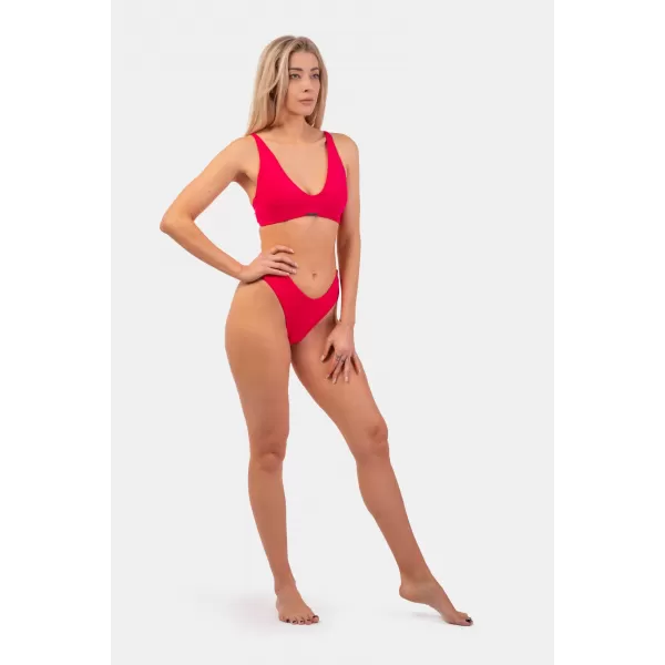  Costume de baie Triangle Bralette cu Tampoane - Top 457 PINK Nebbia 