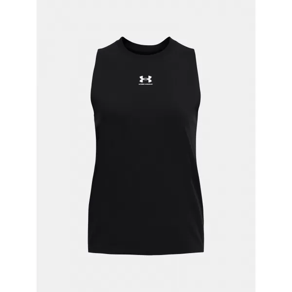  Maieu de damă UNDER ARMOUR CAMPUS MUSCLE TANK 1383659-001 NEGRU 