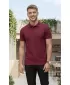 Mens t -thirt cu guler ALTISPORT NoPrint NP/ALM302 GRANAT