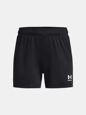Pantaloni scurți pentru fete UNDER ARMOUR GS CH. KNIT SHORT 1379457-001 NEGRU