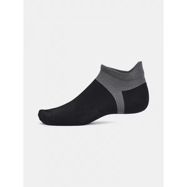  Șosete UNDER ARMOUR AD RUN LITE NS (3 PÁRY) 1386237-001 NEGRU 