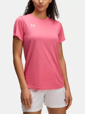 Tricou pentru femei UNDER ARMOUR WS CH. TRAIN SS 1379603-672 ROZ