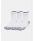 Șosete UNDER ARMOUR AD RUN CUSHION CREW (3 PÁRY) 1387043-101 ALB