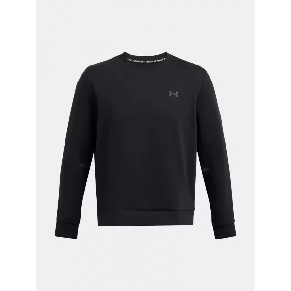  Hanorac pentru bărbați UNDER ARMOUR UNSTOPPABLE FLC CREW EU 1389351-001 NEGRU 