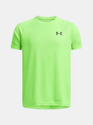 Tricou băieți UNDER ARMOUR TECH TEXTURED SS 1382790-362 VERDE