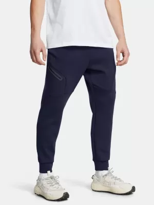 Pantaloni de trening pentru bărbați UNDER ARMOUR UNSTOPPABLE FLC JGR EU 1389353-410 ALBASTRU