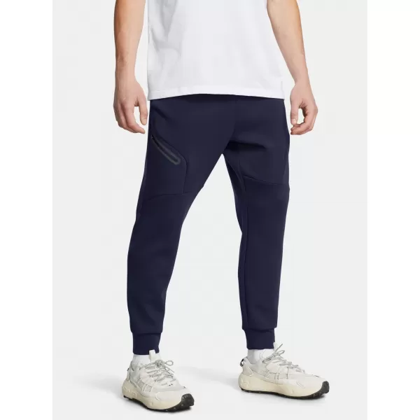  Pantaloni de trening pentru bărbați UNDER ARMOUR UNSTOPPABLE FLC JGR EU 1389353-410 ALBASTRU 