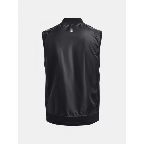 Vesta pentru bărbați UNDER ARMOUR STRM INS RUN VEST 1380870-001 NEGRU 