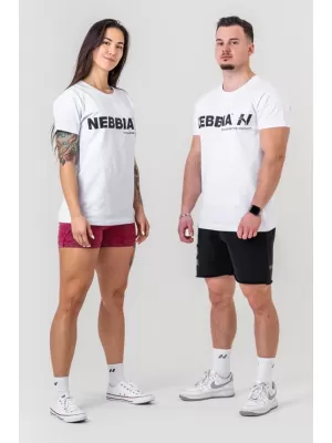 Tricou GYM ESSENTIALS 380 ALB Nebbia