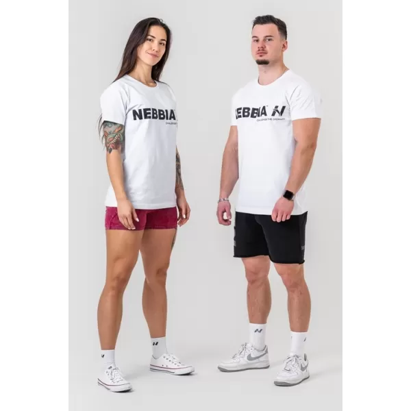  Tricou GYM ESSENTIALS 380 ALB Nebbia 