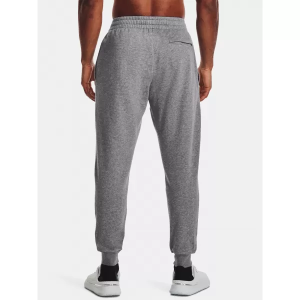  Pantaloni de trening pentru bărbați UNDER ARMOUR RIVAL FLEECE JOGGERS 1379774-025 GRI 