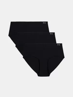 Chiloți de damă UNDER ARMOUR PURE STRETCH NS HIP 1383895-001 NEGRU