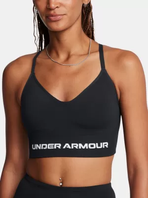 Sutien de damă UNDER ARMOUR VANISH SEAMLESS LOW BRA 1384417-001 NEGRU