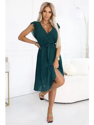Rochie NUMOCO POLINA 374-8 VERDE