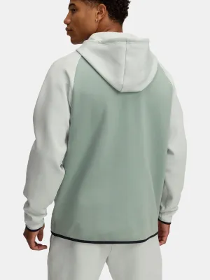 Hanorac pentru bărbați UNDER ARMOUR UNSTOPPABLE FLC FZ HD EU 1389352-377 VERDE