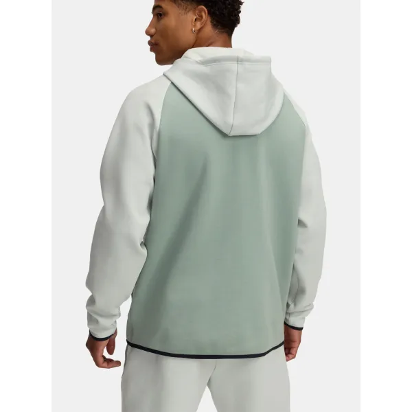  Hanorac pentru bărbați UNDER ARMOUR UNSTOPPABLE FLC FZ HD EU 1389352-377 VERDE 