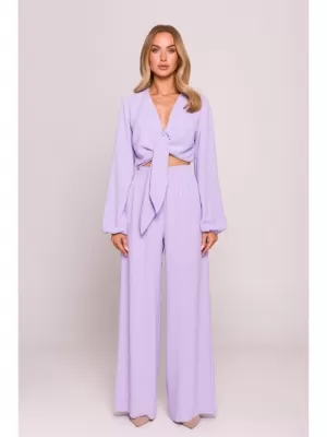 Pantaloni de dama MOE M862 VIOLET