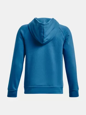 Hanorac pentru băiat UNDER ARMOUR RIVAL FLEECE HOODIE 1379792-466 ALBASTRU