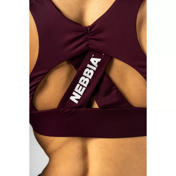  Sutien sport STRONG BEAUTY 424 DARK RED Nebbia 