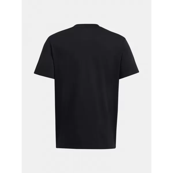  Tricou pentru bărbați UNDER ARMOUR HW ARMOUR LABEL SS 1382831-001 NEGRU 