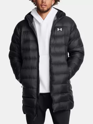 Jachetă pentru bărbați UNDER ARMOUR LEGEND DOWN PARKA 1385839-001 NEGRU