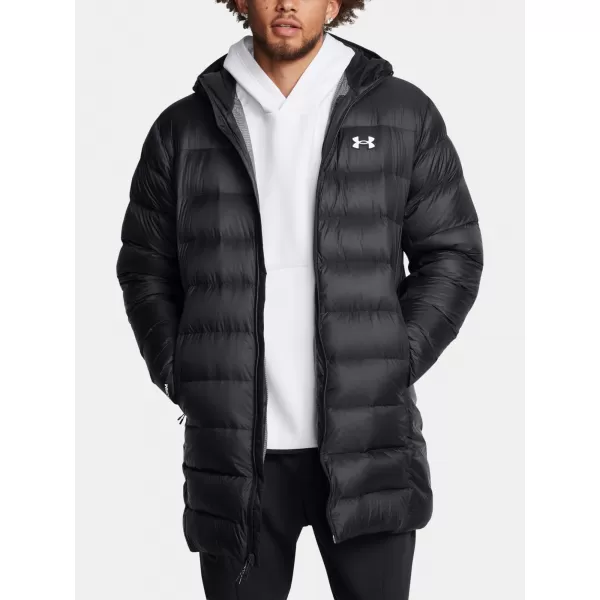  Jachetă pentru bărbați UNDER ARMOUR LEGEND DOWN PARKA 1385839-001 NEGRU 