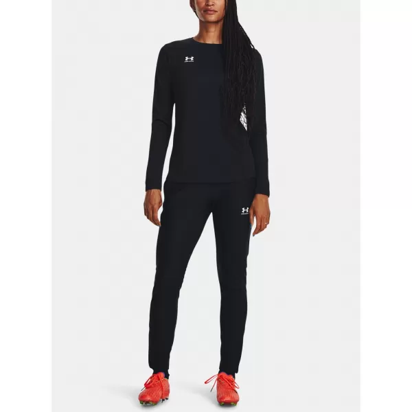  Pantaloni sport de damă UNDER ARMOUR WS CH. PIQUE PANT 1379599-001 NEGRU 