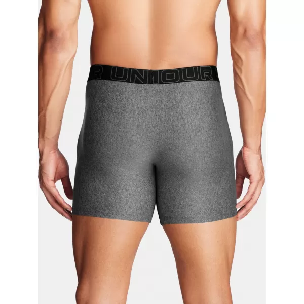  Boxeri pentru bărbați UNDER ARMOUR M PERF TECH 6IN (1KS) 1383849-025 GRI 