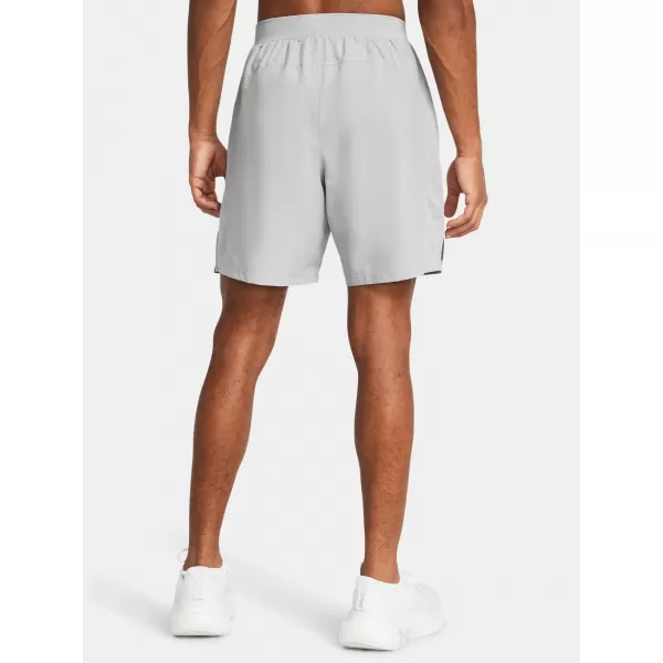  Pantaloni scurți pentru bărbați UNDER ARMOUR LAUNCH 7 UNLINED SHORTS 1382622-011 GRI 