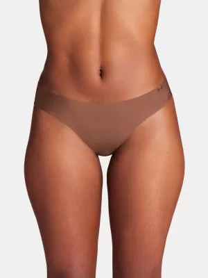Tanga de dama UNDER ARMOUR PURE STRETCH NS THONG 1383893-625 MARO