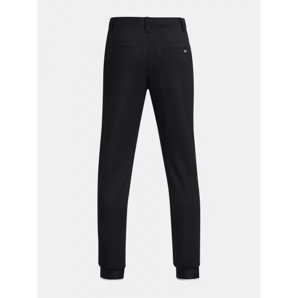  Pantaloni de trening pentru băieți UNDER ARMOUR BOYS GOLF JOGGER 1382825-001 NEGRU 