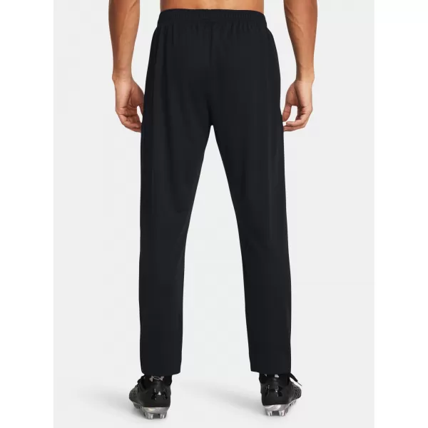  Pantaloni sport pentru bărbați UNDER ARMOUR MS CH. PIQUE PANT 1382602-001 NEGRU 