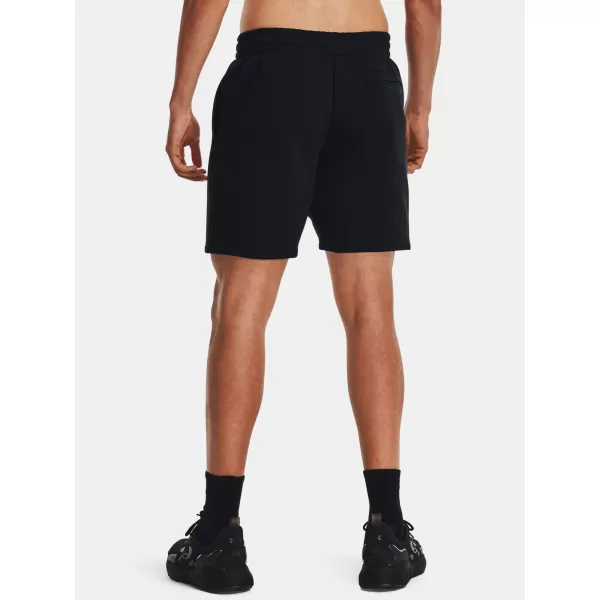  Pantaloni scurți pentru bărbați UNDER ARMOUR ESSENTIAL FLEECE SHORTS 1380377-001 NEGRU 