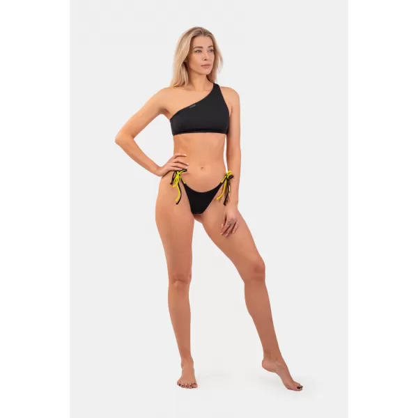  Costume de baie Neon Bikini - fund legat 452 BLACK Nebbia 