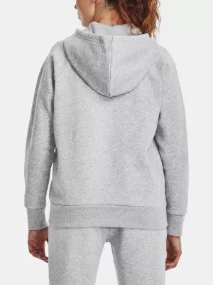 Hanorac de dama UNDER ARMOUR RIVAL FLEECE FZ HOODIE 1379497-012 GRI