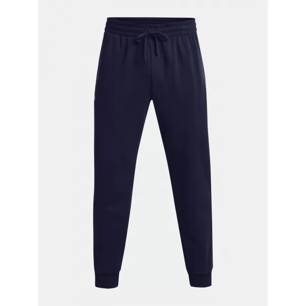  Pantaloni de trening pentru bărbați UNDER ARMOUR RIVAL FLEECE JOGGERS 1379774-410 ALBASTRU 