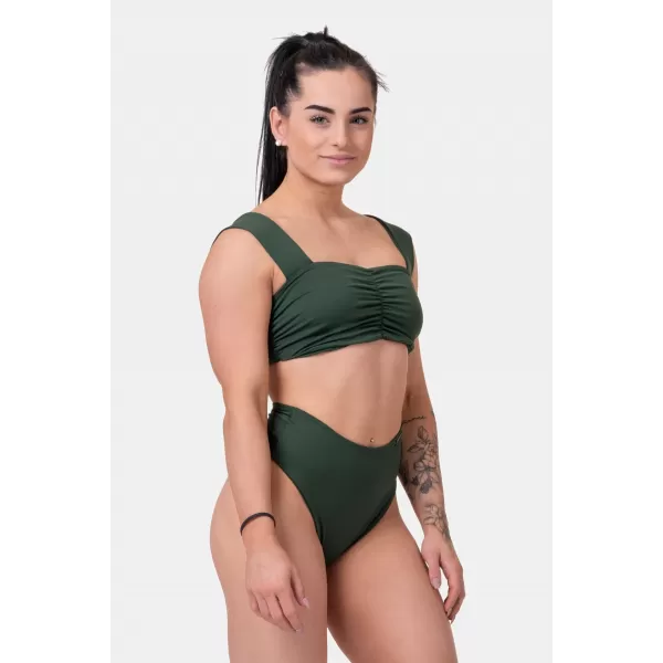  Top de bikini cu energie 553 DARK GREEN Nebbia 