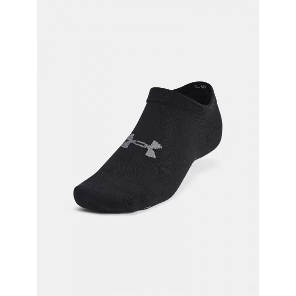  Șosete UNDER ARMOUR ESSENTIAL NO SHOW (6 PÁRŮ) 1382611-001 NEGRU 
