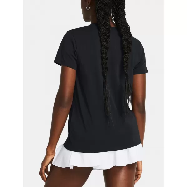  Tricou pentru femei UNDER ARMOUR CAMPUS CORE SS 1383648-001 NEGRU 