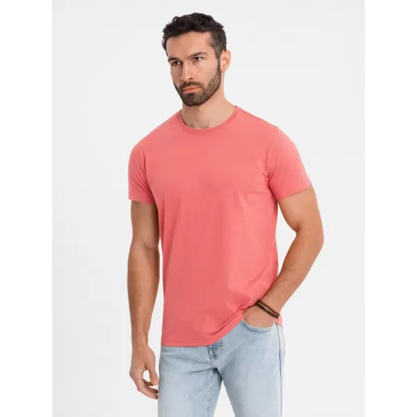  Cămaşă OMBRE OM-TSBS-0236 CORAL 