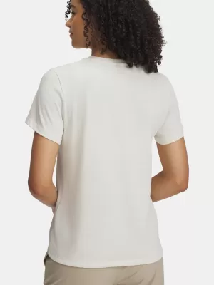Tricou pentru femei UNDER ARMOUR HWT BRANDED CORE SS 1389745-279 MARO