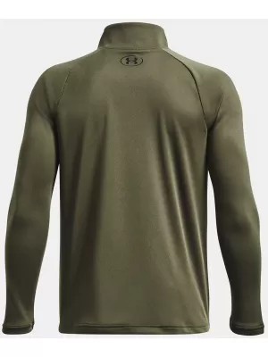 Tricou băieți UNDER ARMOUR TECH 2.0 1/2 ZIP 1363286-390 VERDE