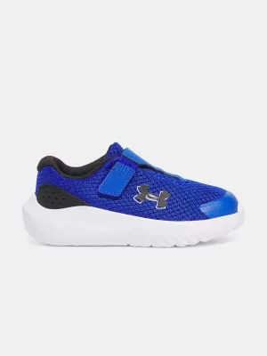 Pantofi băieți UNDER ARMOUR BINF SURGE 4 AC 3027105-400 ALBASTRU